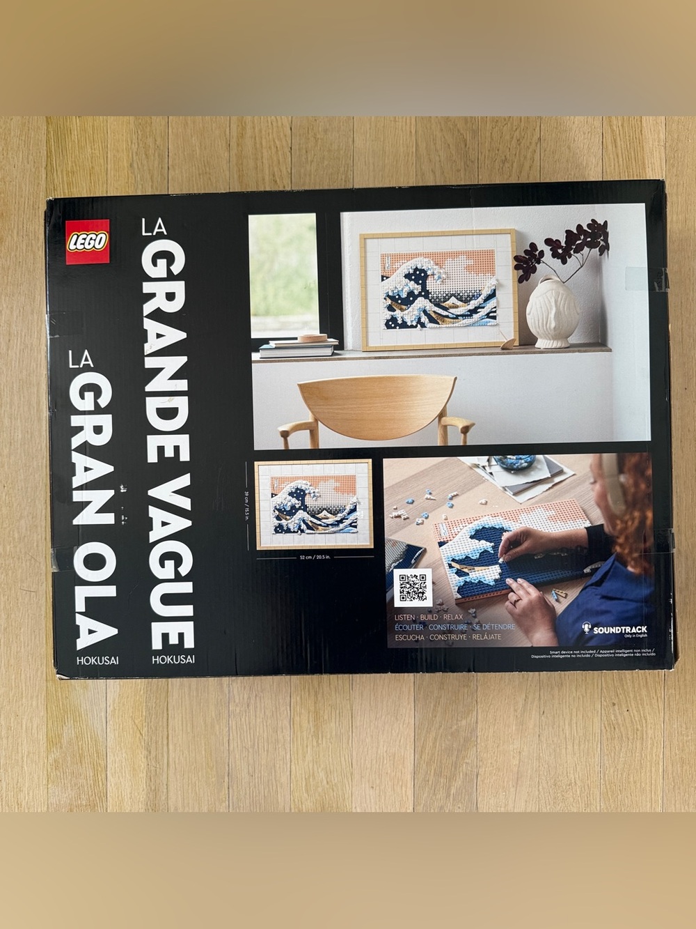 Unopened LEGO Art Hokusai Kit - The Great Wave - Picture 3 of 3
